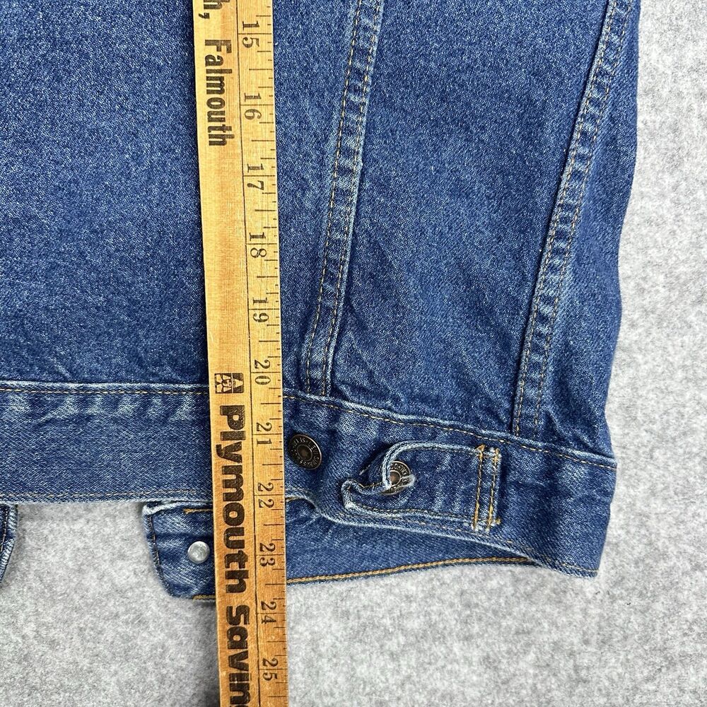 Vintage Levis Type III Trucker Jacket Mens 36R 4 Pockets 80s USA Made 70506* - Picture 12 of 16